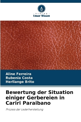 Book cover for Bewertung der Situation einiger Gerbereien in Cariri Paraibano