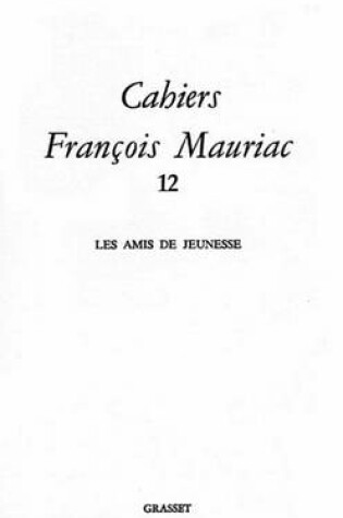 Cover of Cahiers Numero 12 (1985)
