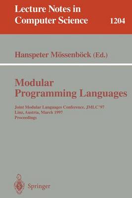 Book cover for Modular Programming Languages