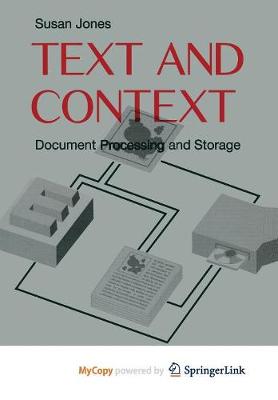 Book cover for Text and Context