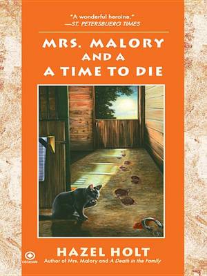 Book cover for Mrs. Malory and a Time to Die