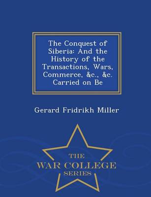 Book cover for The Conquest of Siberia