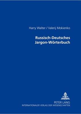 Book cover for Russisch-Deutsches Jargon-Woerterbuch