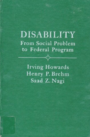 Cover of Disability