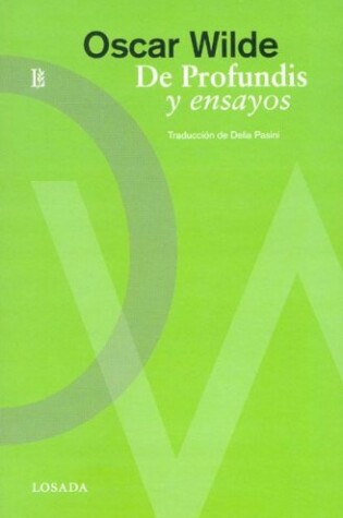 Cover of de Profundis y Ensayos
