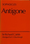 Book cover for The Antigone of Sophocles