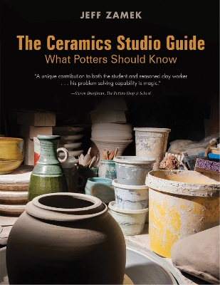 Book cover for The Ceramics Studio Guide