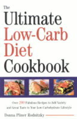 Book cover for The Ultimate Low-Carb Diet Cookbook