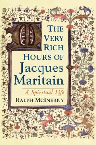 Cover of Very Rich Hours of Jacques Maritain, The