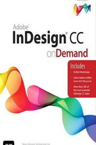 Cover of Adobe Indesign CC on Demand