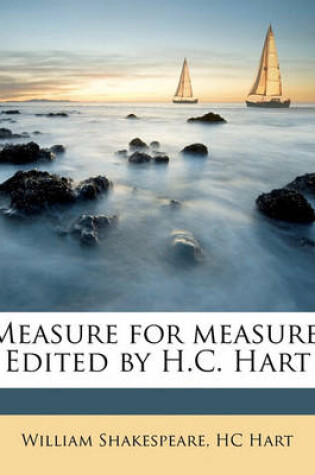 Cover of Measure for Measure. Edited by H.C. Hart