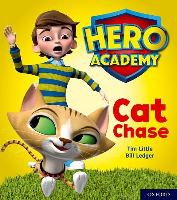 Book cover for Hero Academy: Oxford Level 1, Lilac Book Band: Cat Chase