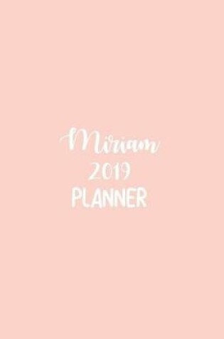Cover of Miriam 2019 Planner