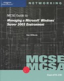 Book cover for 70-290 MCSE Guide to Managing a Microsoft Windows Server 2003 Environment