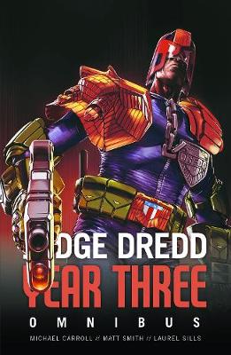 Book cover for Judge Dredd Year Three