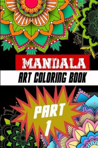 Cover of Mandala Art Coloring Book