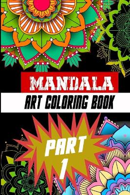 Book cover for Mandala Art Coloring Book