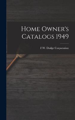 Book cover for Home Owner's Catalogs 1949