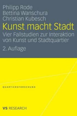 Cover of Kunst macht Stadt