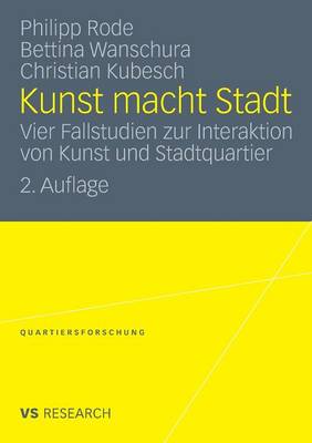 Book cover for Kunst macht Stadt