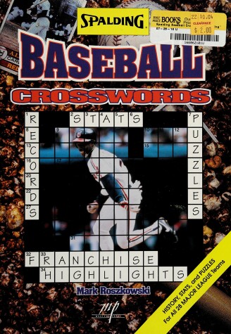 Book cover for Spalding Baseball Crosswords