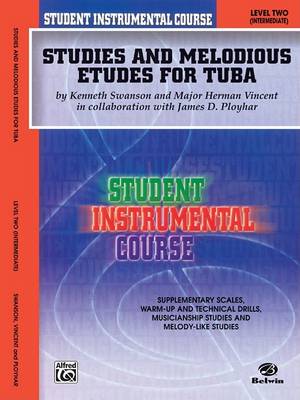 Cover of Studies and Melodious Etudes for Tuba, Level II