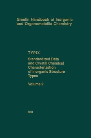 Cover of TYPIX Standardized Data and Crystal Chemical Characterization of Inorganic Structure Types