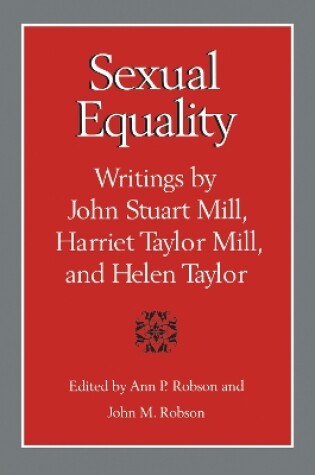 Cover of Sexual Equality