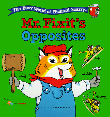 Book cover for Mr. Fixit's Opposites