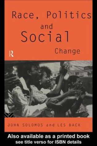 Cover of Race, Politics and Social Change