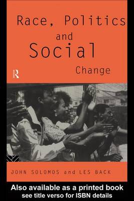 Book cover for Race, Politics and Social Change