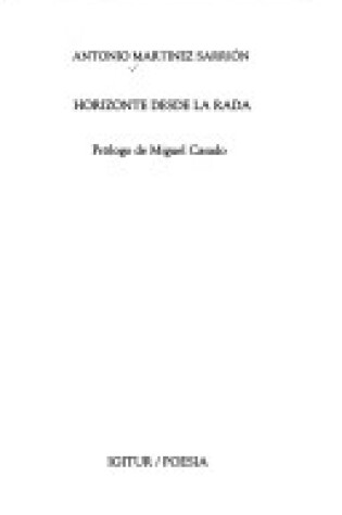 Cover of Horizonte Desde la Rada