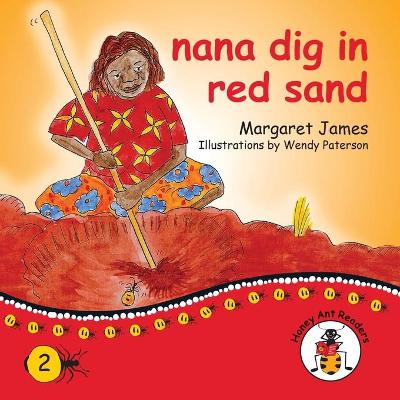 Book cover for nana dig in red sand