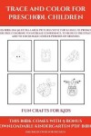 Book cover for Fun Crafts for Kids (Trace and Color for preschool children)