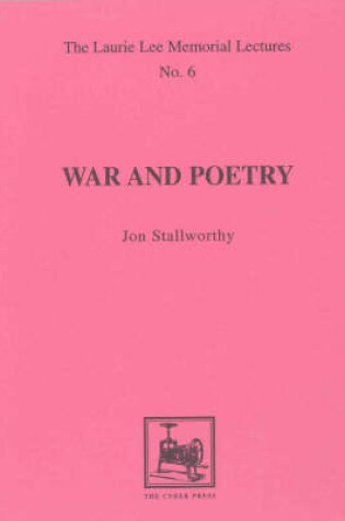 Cover of War and Poetry