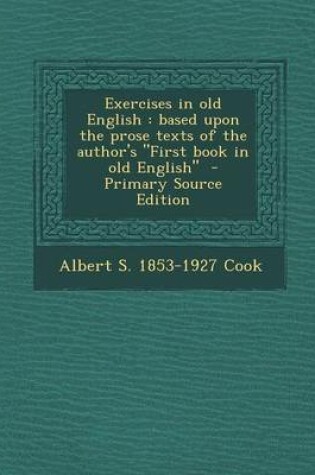 Cover of Exercises in Old English