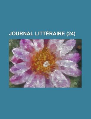 Book cover for Journal Litteraire (24)