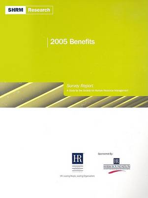 Book cover for 2005 Benefits Survey Report