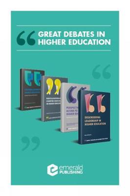 Book cover for Great Debates in Higher Education Book Set (2017-2019)