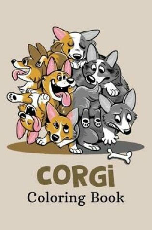Cover of Corgi Coloring Book