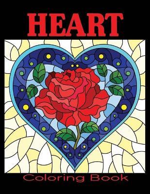Book cover for Heart Coloring Book