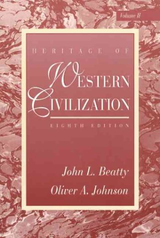 Book cover for Heritage of Western Civilization, Vol. II