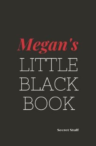 Cover of Megan's Little Black Book.