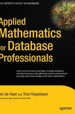 Cover of Applied Mathematics for Database Professionals