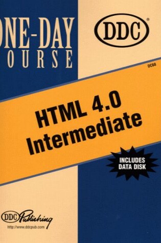 Cover of Html 4.0 Intermediate