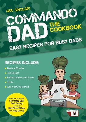 Book cover for Commando Dad: The Cookbook