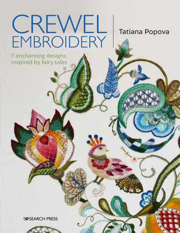 Book cover for Crewel Embroidery