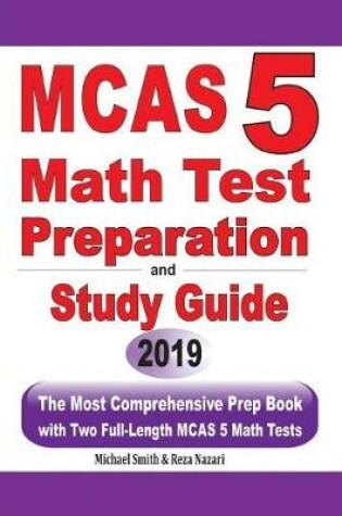 Cover of MCAS 5 Math Test Preparation and Study Guide