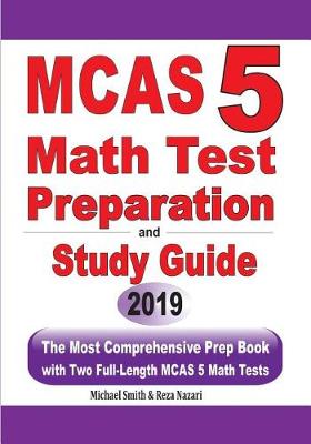 Book cover for MCAS 5 Math Test Preparation and Study Guide