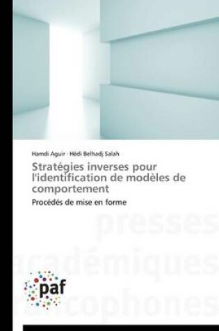 Cover of Strategies Inverses Pour l'Identification de Modeles de Comportement